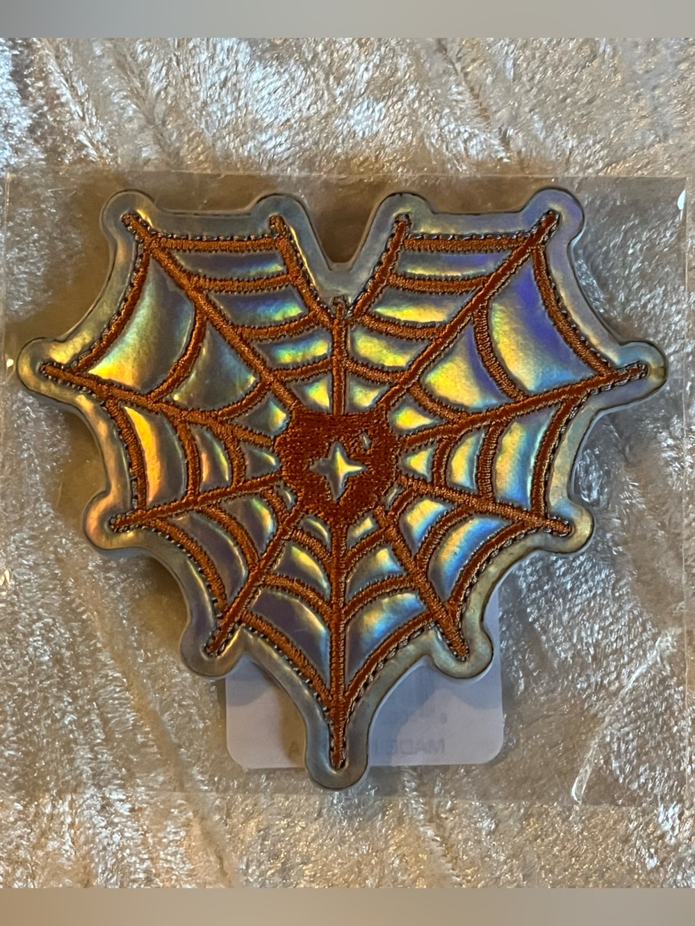 NWT Stoney Clover Lane Halloween Spiderweb Patch